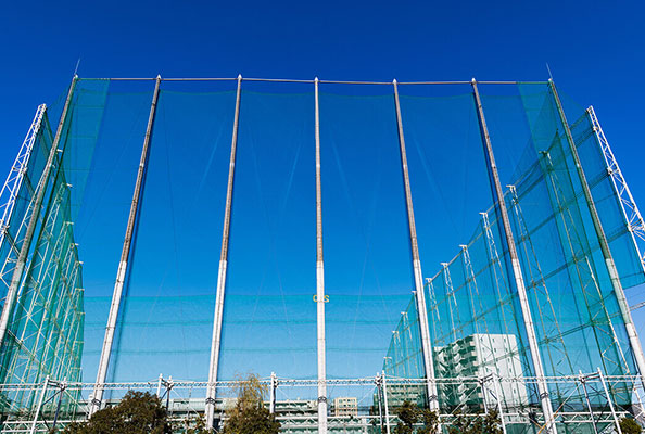 防球ネット【設計・施工】